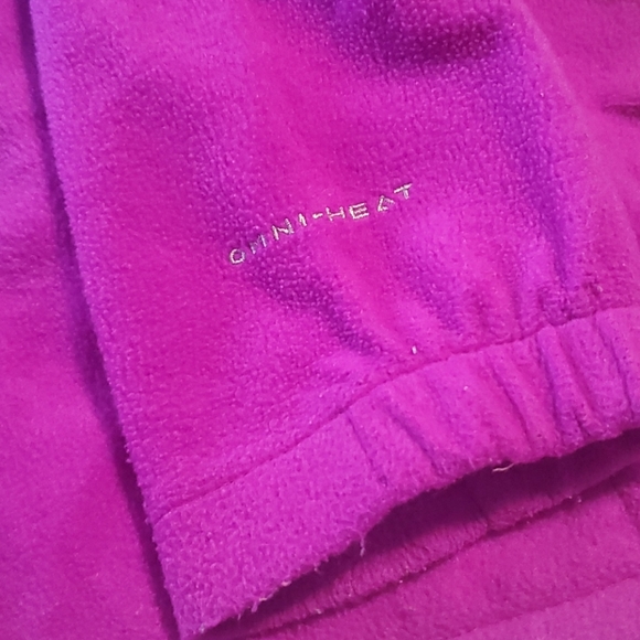 Columbia fuchsia omniheat zip up - Picture 4 of 5